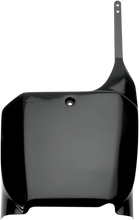Load image into Gallery viewer, UFO Front Number Plate - Black - Main Product View