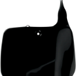 Load image into Gallery viewer, UFO Front Number Plate - Black - Main Product View