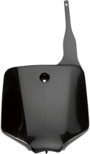 Load image into Gallery viewer, UFO Front Number Plate - Black - Main Product View