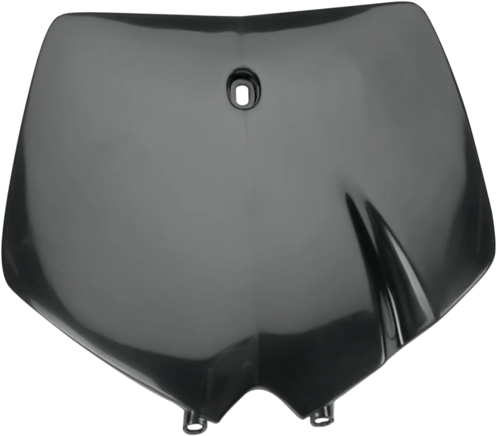 UFO Front Number Plate - Black - Main Product View