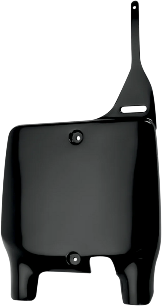 UFO Front Number Plate - Black - Main Product View
