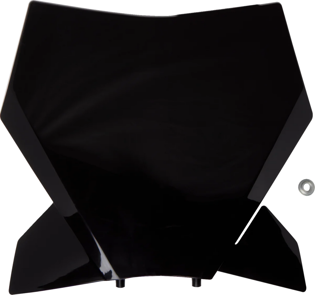 UFO Front Number Plate - Black - KTM - Main Product View