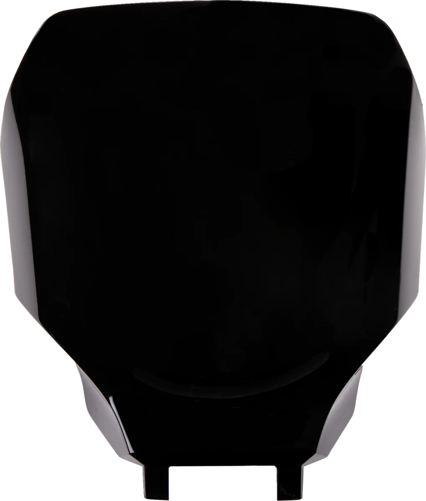 UFO Front Number Plate - Black - YZ 250F/450F - Main Product View