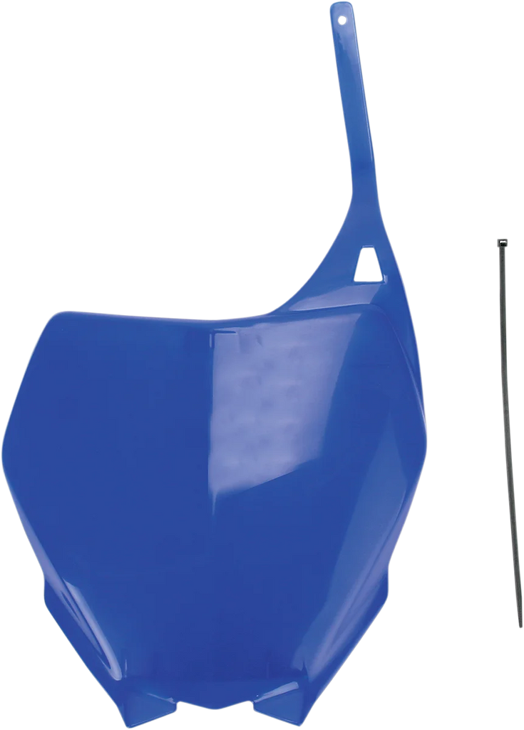 UFO Front Number Plate - Blue - Main Product View