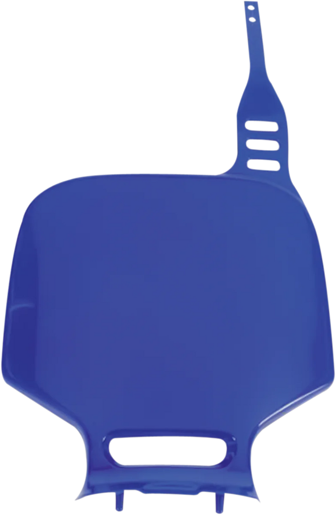 UFO Front Number Plate - Blue - Main Product View