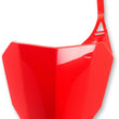 Load image into Gallery viewer, UFO Front Number Plate - CR Red - Main Product View