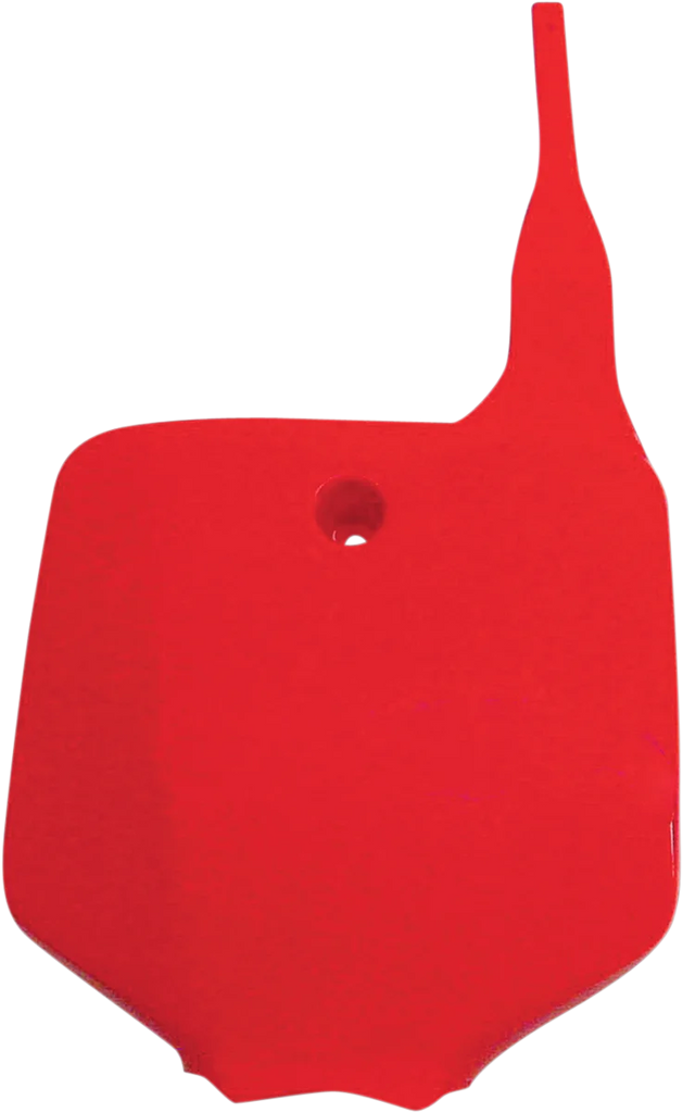 UFO Front Number Plate - CR Red - Main Product View