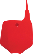 Load image into Gallery viewer, UFO Front Number Plate - CR Red - Main Product View