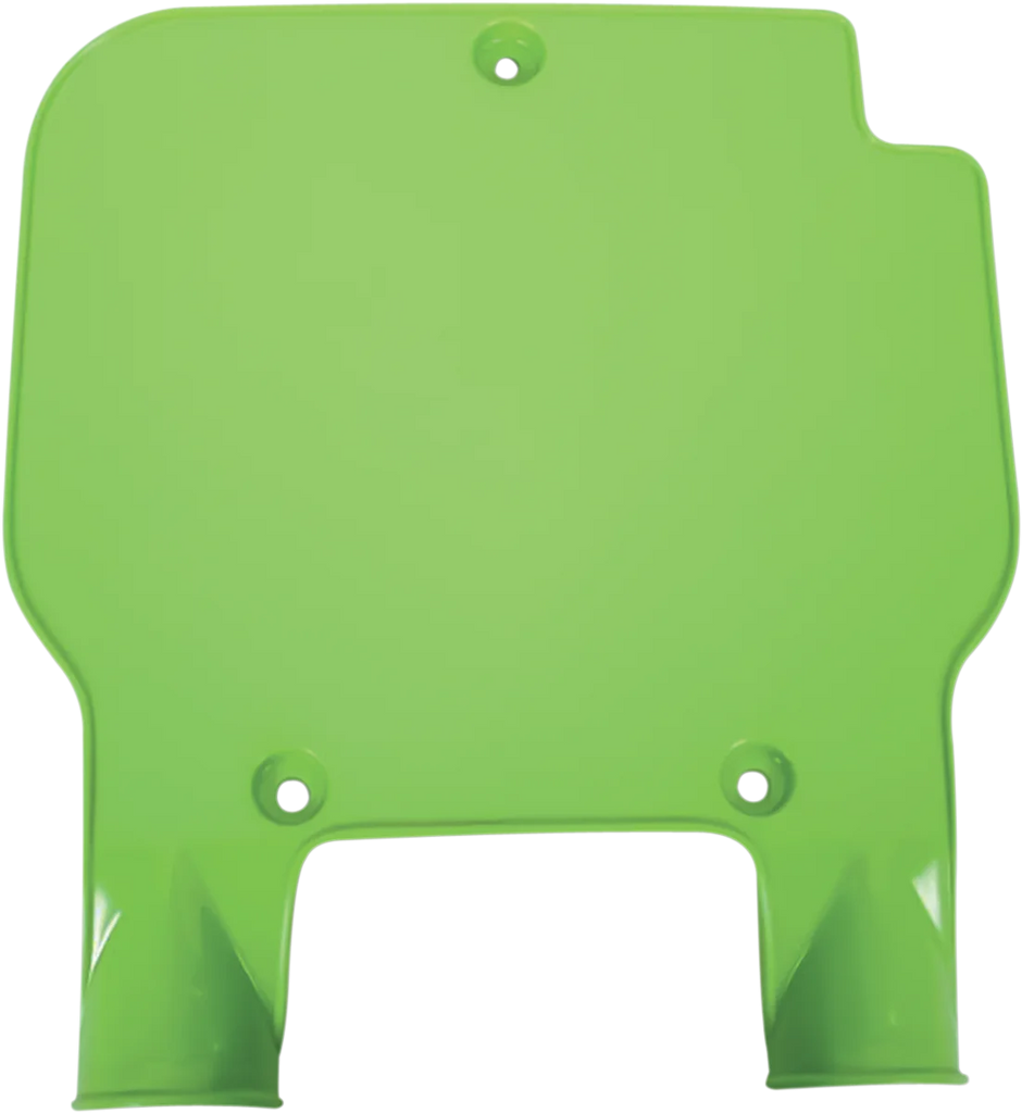 UFO Front Number Plate - Green - Main Product View