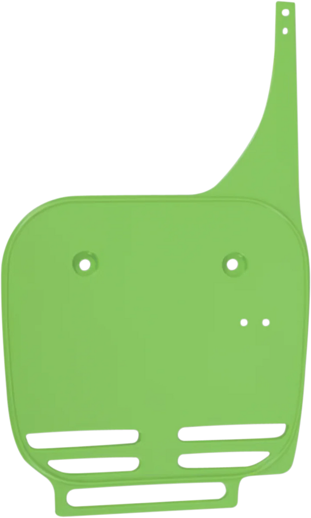 UFO Front Number Plate - Green - Main Product View