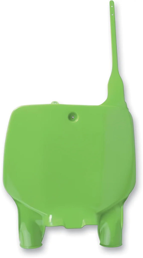 UFO Front Number Plate - Green - Main Product View