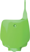 Load image into Gallery viewer, UFO Front Number Plate - KX Green - Main Product View