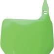 Load image into Gallery viewer, UFO Front Number Plate - KX Green - Main Product View