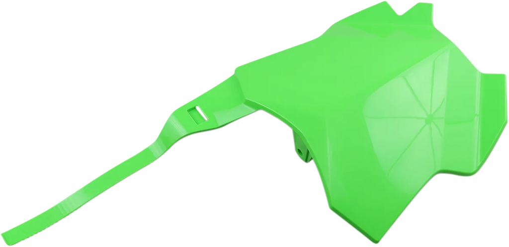 UFO Front Number Plate - KX Green - Main Product View