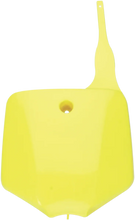 Load image into Gallery viewer, UFO Front Number Plate - Neon Yellow - Main Product View