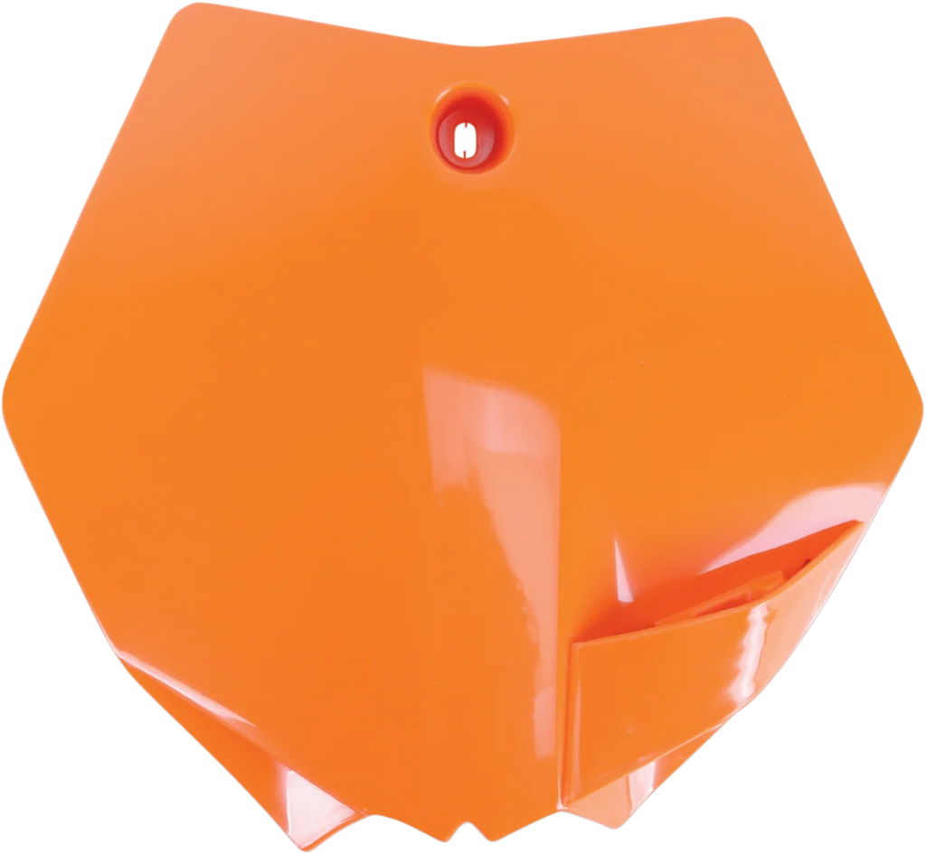UFO Front Number Plate - Orange - Main Product View