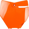 Load image into Gallery viewer, UFO Front Number Plate - Orange - Main Product View