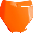 Load image into Gallery viewer, UFO Front Number Plate - Orange - Main Product View