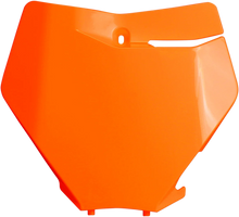 Load image into Gallery viewer, UFO Front Number Plate - Orange - Main Product View