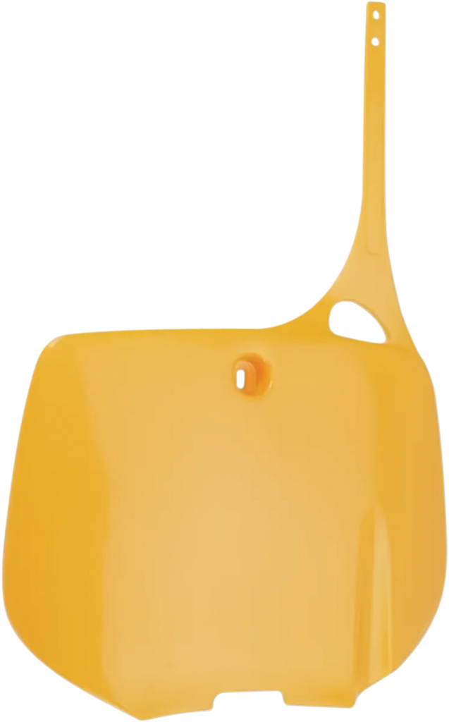 UFO Front Number Plate - Orange - Main Product View