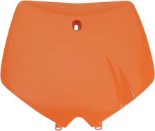 Load image into Gallery viewer, UFO Front Number Plate - Orange - Main Product View
