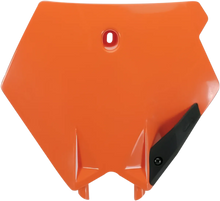 Load image into Gallery viewer, UFO Front Number Plate - Orange KT03075-127 - Main Product View