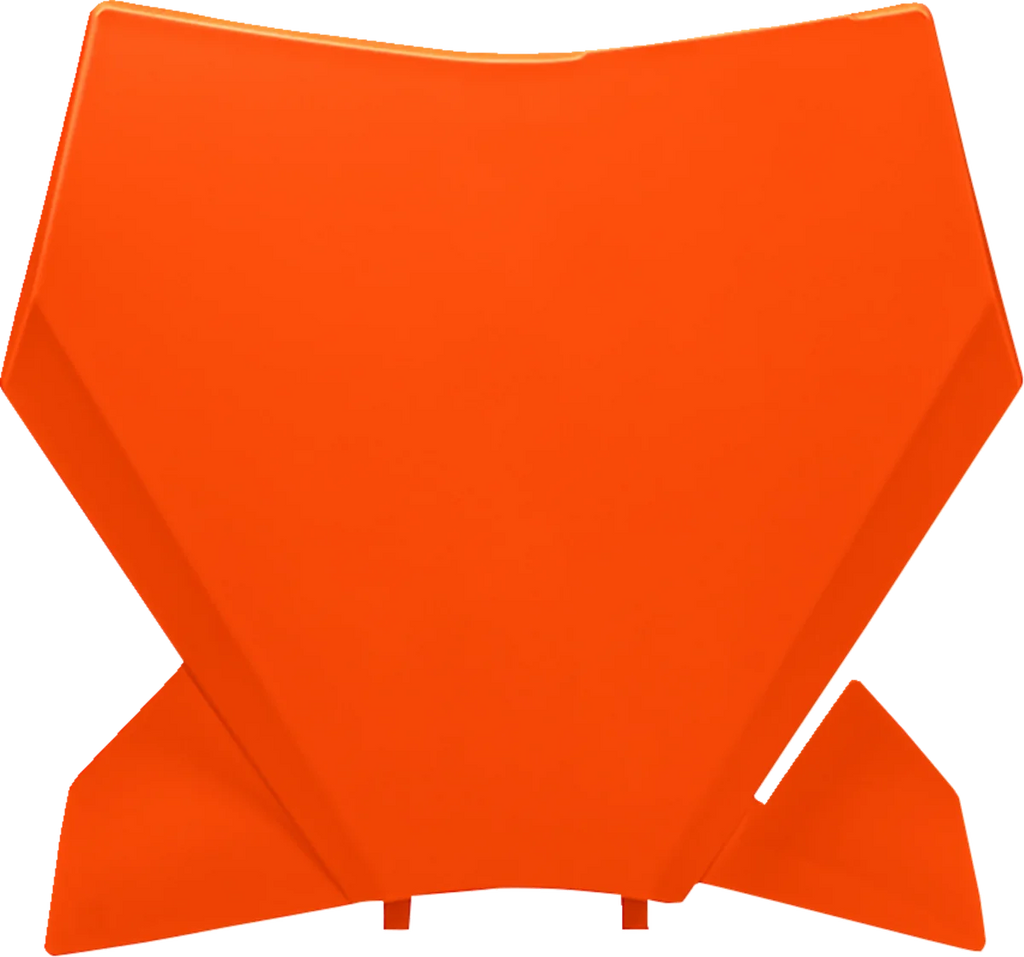UFO Front Number Plate - Orange - KTM - Main Product View