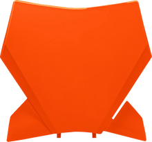 Load image into Gallery viewer, UFO Front Number Plate - Orange - KTM - Main Product View