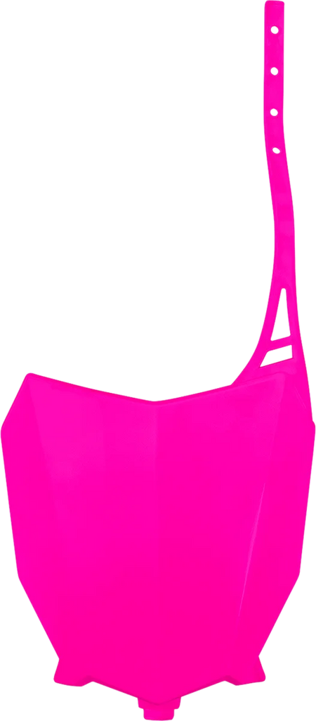 UFO Front Number Plate - Pink - Main Product View