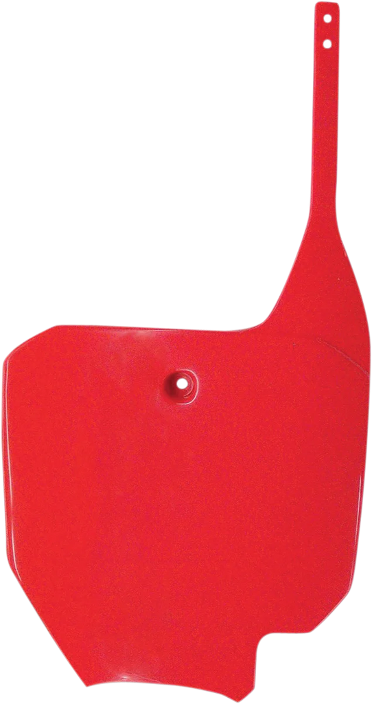 UFO Front Number Plate - Red - Main Product View