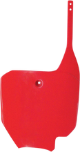 Load image into Gallery viewer, UFO Front Number Plate - Red - Main Product View