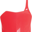 Load image into Gallery viewer, UFO Front Number Plate - Red - Main Product View