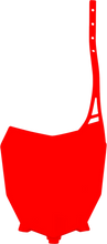 Load image into Gallery viewer, UFO Front Number Plate - Red - Main Product View