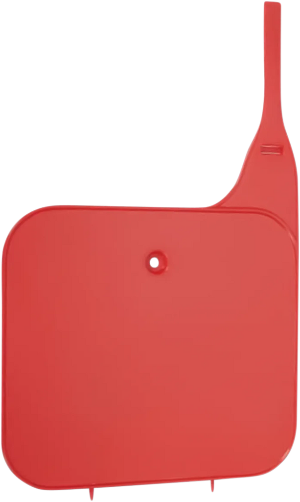 UFO Front Number Plate - Red - Main Product View