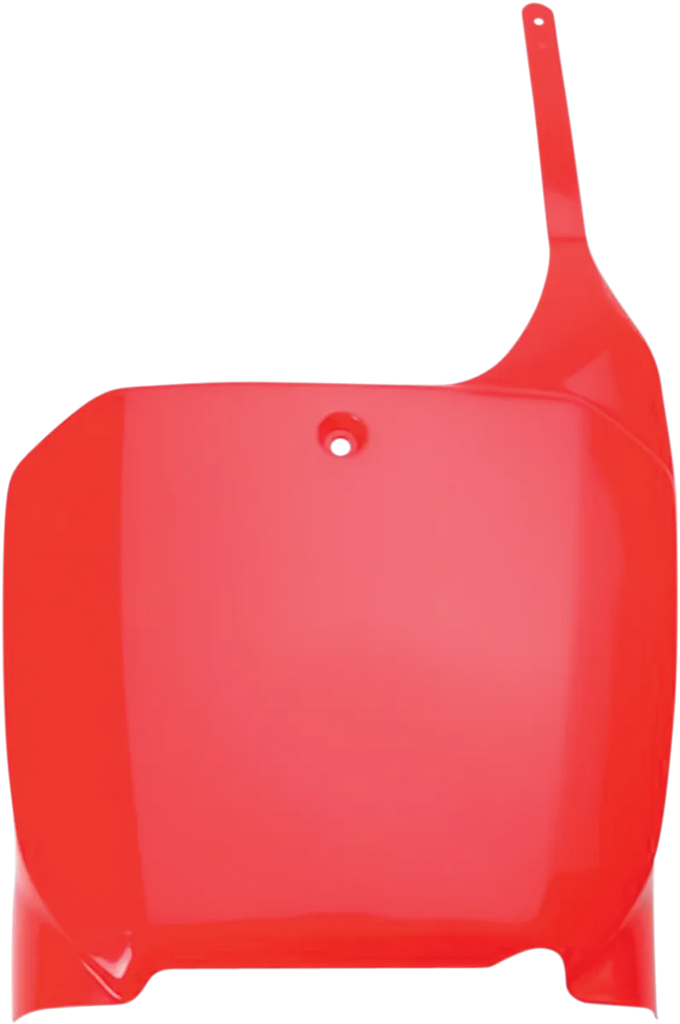 UFO Front Number Plate - Red - Main Product View