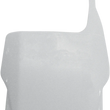 Load image into Gallery viewer, UFO Front Number Plate - White - Main Product View