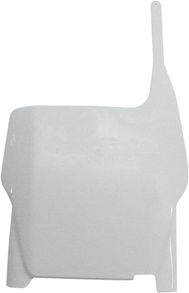 UFO Front Number Plate - White - Main Product View