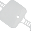 Load image into Gallery viewer, UFO Front Number Plate - White - Main Product View