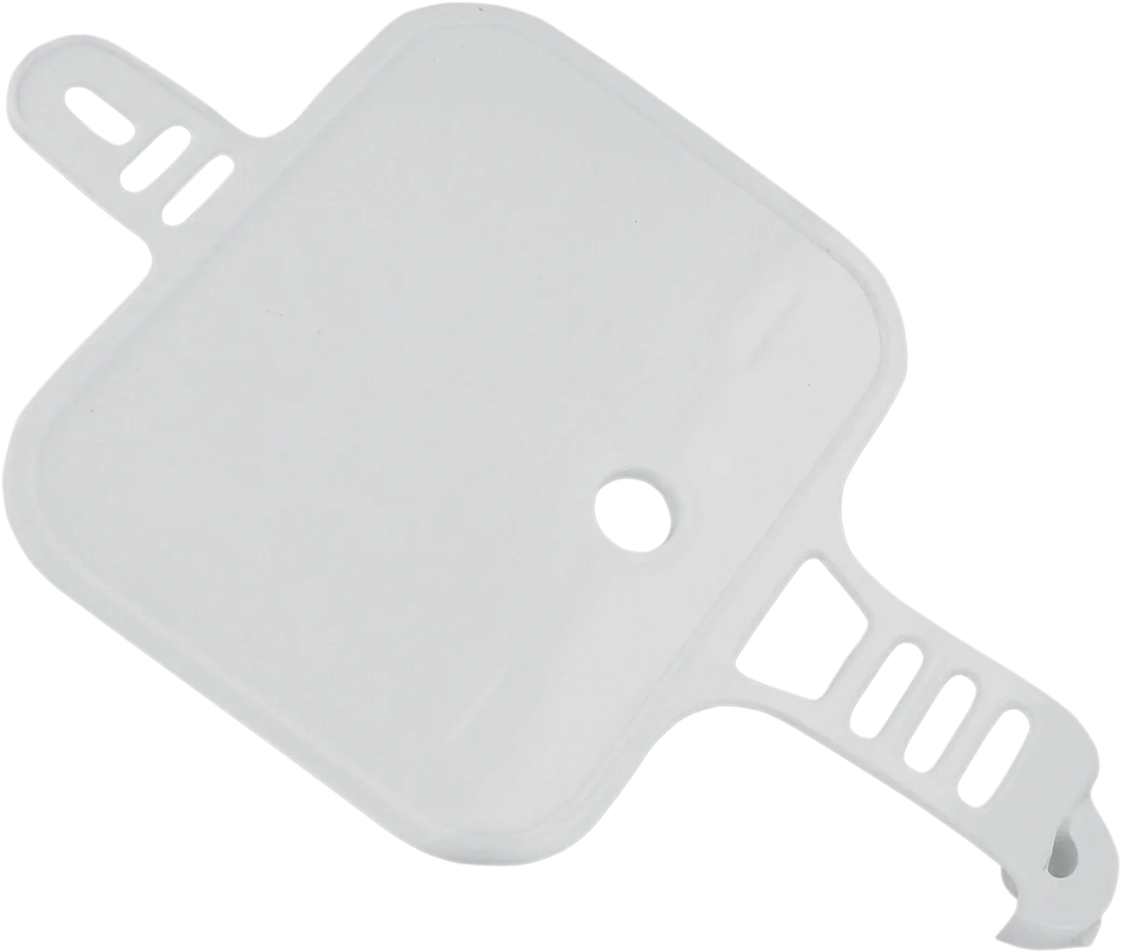 UFO Front Number Plate - White - Main Product View