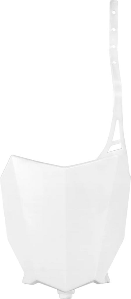 UFO Front Number Plate - White - Main Product View