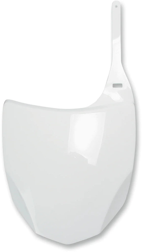 UFO Front Number Plate - White - Main Product View