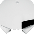 Load image into Gallery viewer, UFO Front Number Plate - White - Main Product View