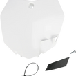 Load image into Gallery viewer, UFO Front Number Plate - White - Main Product View