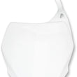 Load image into Gallery viewer, UFO Front Number Plate - White - Main Product View