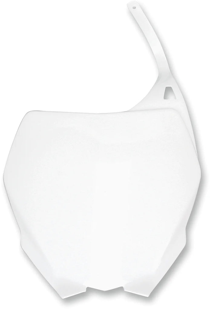 UFO Front Number Plate - White - Main Product View