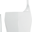 Load image into Gallery viewer, UFO Front Number Plate - White - Main Product View