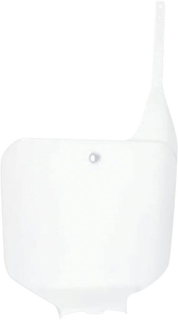 UFO Front Number Plate - White - Main Product View