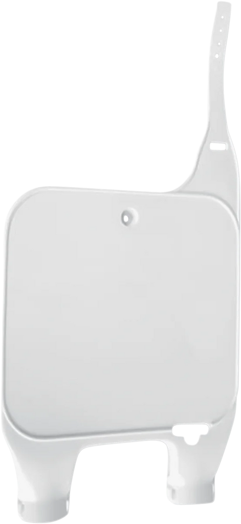 UFO Front Number Plate - White - Main Product View