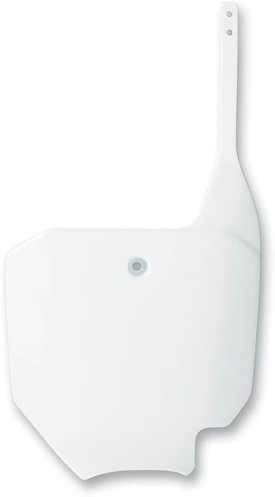UFO Front Number Plate - White - Main Product View
