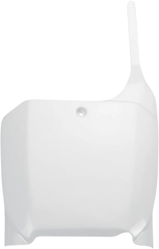 UFO Front Number Plate - White - Main Product View
